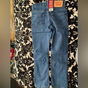 New with Tags. Levi’s 511 jeans, kids size 6 regular. Slim flex stretch fit